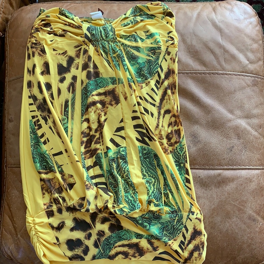 Izzy strapless dress